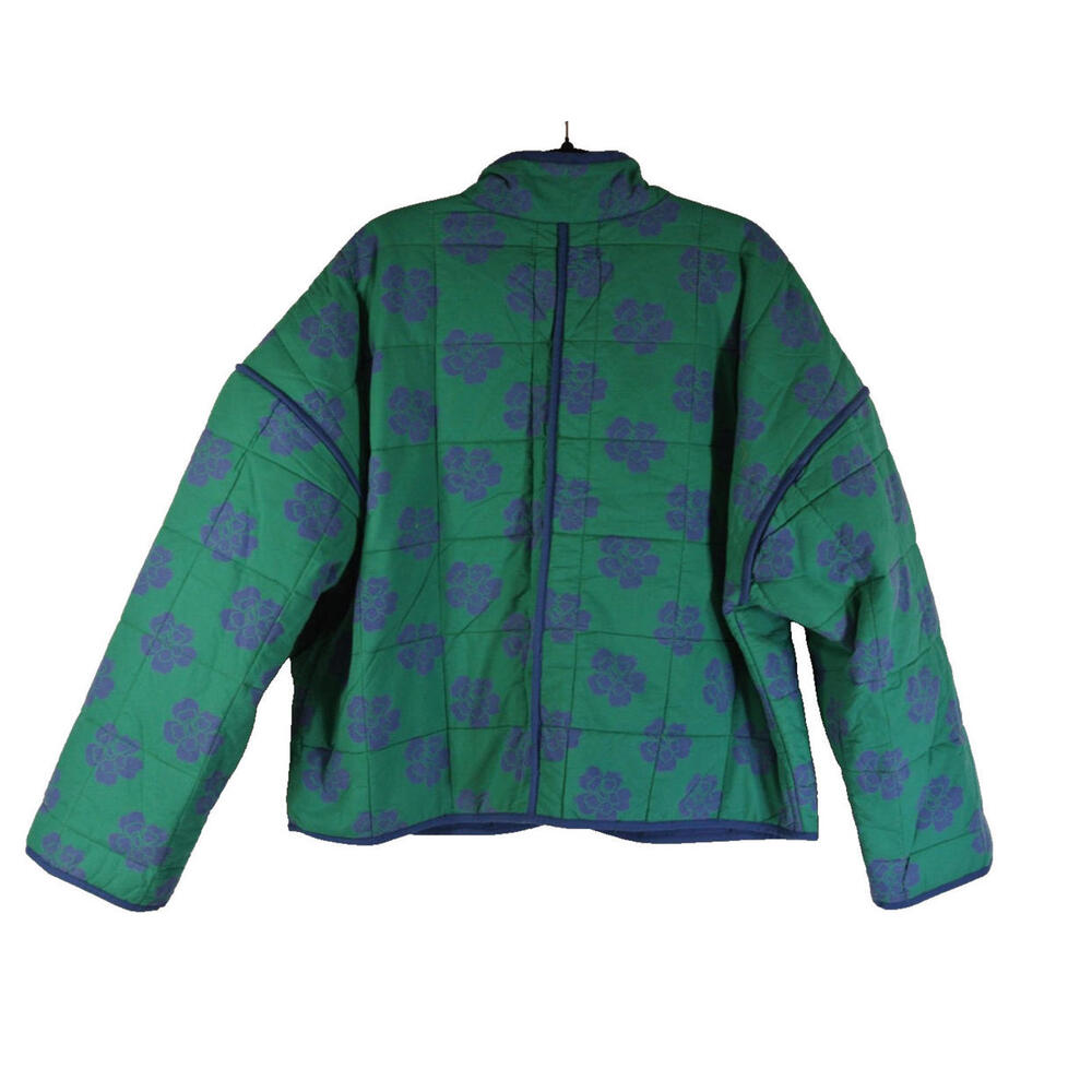 NEW, Free people Chloe Jacket in Grass Combo size L #C4658 - Picture 5 of 8
